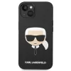 Karl Lagerfeld - Silicone MagSafe (KLHMP14MSLKHBK) - iPhone 14 Plus - Karl's Head