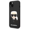 Karl Lagerfeld - Silicone MagSafe (KLHMP14MSLKHBK) - iPhone 14 Plus - Karl's Head