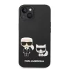 Karl Lagerfeld - Silicone Liquid MagSafe (KLHMP14MSSKCK) - iPhone 14 Plus - Karl&Choupette