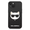 Karl Lagerfeld - Silicone MagSafe (KLHMP14MSLCHBK) - iPhone 14 Plus - Choupette Head