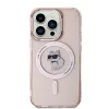 Karl Lagerfeld - IML MagSafe (KLHMP14LHFCCNOP) - iPhone 14 Pro - Pink Choupette