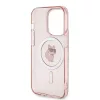 Karl Lagerfeld - IML MagSafe (KLHMP14LHFCCNOP) - iPhone 14 Pro - Pink Choupette