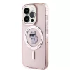 Karl Lagerfeld - IML MagSafe (KLHMP14LHFCCNOP) - iPhone 14 Pro - Pink Choupette
