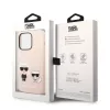 Karl Lagerfeld - Silicone MagSafe (KLHMP14XSSKCI) - iPhone 14 Pro Max - Light Pink Karl&Choupette