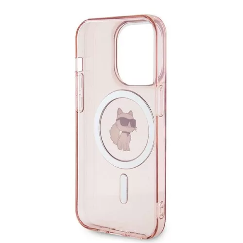 Karl Lagerfeld - IML MagSafe (KLHMP14XHFCCNOP) - iPhone 14 Pro Max - Pink Choupette