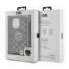 Karl Lagerfeld - IML Crossbody MagSafe (KLHMP15LHCKCKLCK) - iPhone 15 Pro - Monogram Karl&Choupette Head
