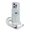 Karl Lagerfeld - IML Crossbody MagSafe (KLHMP15LHCKHNT) - iPhone 15 Pro - Transparent Karl Head