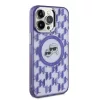 Karl Lagerfeld - IML MagSafe (KLHMP15LHMCKMHU) - iPhone 15 Pro - Purple Monogram Karl&Choupette Head