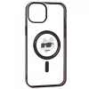 Karl Lagerfeld - IML MagSafe (KLHMP15MHCHNOTK) - iPhone 15 Plus - Transparent Choupette's Head