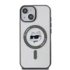 Karl Lagerfeld - IML MagSafe (KLHMP15MHCHNOTK) - iPhone 15 Plus - Transparent Choupette's Head