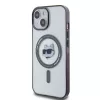 Karl Lagerfeld - IML MagSafe (KLHMP15MHCHNOTK) - iPhone 15 Plus - Transparent Choupette's Head