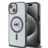 Karl Lagerfeld - IML MagSafe (KLHMP15MHKHNOTK) - iPhone 15 Plus - Transparent Karl's Head