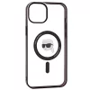 Karl Lagerfeld - IML MagSafe (KLHMP15MHKHNOTK) - iPhone 15 Plus - Transparent Karl's Head