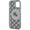 Karl Lagerfeld - IML MagSafe (KLHMP15MHMCKMHK) - iPhone 15 Plus - Black Monogram Karl&Choupette Head