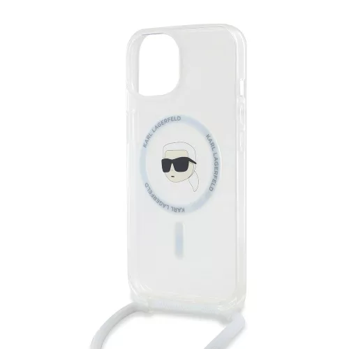 Karl Lagerfeld - IML Crossbody MagSafe (KLHMP15SHCKHNT) - iPhone 15 - Karl Head