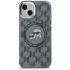 Karl Lagerfeld - IML MagSafe (KLHMP15SHMCKMHK) - iPhone 15 - Monogram Karl&Choupette Head