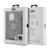 Karl Lagerfeld - IML Crossbody MagSafe (KLHMP15XHCKCKLCK) - iPhone 15 Pro Max - Monogram Karl&Choupette Head