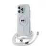 Karl Lagerfeld - IML Crossbody MagSafe (KLHMP15XHCKHNT) - iPhone 15 Pro Max - Transparent Karl Head