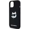 Karl Lagerfeld - Silicone MagSafe (KLHMP15MSCHPPLK) - iPhone 15 Plus - Choupette Head