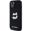 Karl Lagerfeld - Silicone MagSafe (KLHMP15MSCHPPLK) - iPhone 15 Plus - Choupette Head