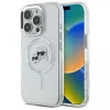 Karl Lagerfeld - IML MagSafe (KLHMP16LHLSKCH) - iPhone 16 Pro - White Metal Karl&Choupette Head
