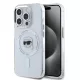 Karl Lagerfeld - IML MagSafe (KLHMP16LHLSKIH) - iPhone 16 Pro - White Metal Karl's Head