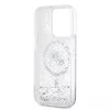 Karl Lagerfeld - Liquid Glitter MagSafe (KLHMP15LLGKCSGH) - iPhone 15 Pro - Transparent Karl&Choupette Head