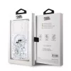 Karl Lagerfeld - Liquid Glitter MagSafe (KLHMP15LLGKCSGH) - iPhone 15 Pro - Transparent Karl&Choupette Head