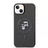 Karl Lagerfeld - Glitter MagSafe (KLHMP15MHGKCNOK) - iPhone 15 Plus - Karl&Choupette