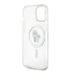 Karl Lagerfeld - Glitter MagSafe (KLHMP15MHGKCNOT) - iPhone 15 Plus - Transparent Karl&Choupette