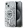 Karl Lagerfeld - Liquid Glitter MagSafe (KLHMP15MLGCHSGH) - iPhone 15 Plus - Transparent Choupette Head