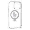 Karl Lagerfeld - Hardcase Ring Stand MagSafe (KLHMP14LHMRSKCH) - iPhone 14 Pro - White Karl&Choupette