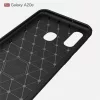 Techsuit - Carbon szilikon tok - Samsung Galaxy A20e - Fekete