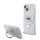 Karl Lagerfeld - Hardcase Ring Stand MagSafe (KLHMP15SHMRSKHH) - iPhone 15 - White Karl Head
