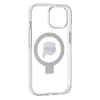 Karl Lagerfeld - Hardcase Ring Stand MagSafe (KLHMP15SHMRSKHH) - iPhone 15 - White Karl Head