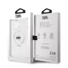 Karl Lagerfeld - Hardcase Ring Stand MagSafe (KLHMP15SHMRSKHH) - iPhone 15 - White Karl Head