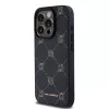 Karl Lagerfeld - Leather MagSafe (KLHMP15LPGKHPHK) - iPhone 15 Pro - Karl Head