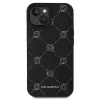 Karl Lagerfeld - Leather MagSafe (KLHMP15MPGKHPHK) - iPhone 15 Plus - Karl Head