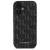 Karl Lagerfeld - Leather MagSafe (KLHMP16SPKHPORPK) - iPhone 16 - Hot Stamp