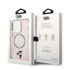 Karl Lagerfeld - Hardcase MagSafe (KLHMP14LHNKCIP) - iPhone 14 Pro - Pink Iconic Karl&Choupette