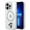 Karl Lagerfeld - Hardcase MagSafe (KLHMP14LHNKCIT) - iPhone 14 Pro - Transparent Iconic Karl&Choupette