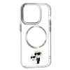 Karl Lagerfeld - Hardcase MagSafe (KLHMP14LHNKCIT) - iPhone 14 Pro - Transparent Iconic Karl&Choupette