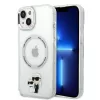 Karl Lagerfeld - Hardcase MagSafe (KLHMP14MHNKCIT) - iPhone 14 Plus - Clear Iconic Karl&Choupette