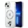 Karl Lagerfeld - Hardcase MagSafe (KLHMP14MHNKCIT) - iPhone 14 Plus - Clear Iconic Karl&Choupette
