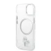 Karl Lagerfeld - Hardcase MagSafe (KLHMP14MHNKCIT) - iPhone 14 Plus - Clear Iconic Karl&Choupette
