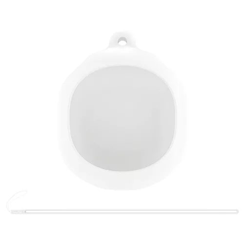 Acefast - Vezeték nélküli fülhallgató (T8) - USB-C, IPX4, Bluetooth 5.3, AI hívászajcsökkentés, digitális kijelző, 480mAh - White Moon