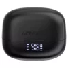 Acefast - Vezeték nélküli fülhallgató (W1) - C típusú, TWS, Bluetooth 5.4, hívászajcsökkentés, IPX4, LED digitális kijelző - fekete