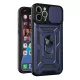 Techsuit - CamShield ütésálló tok - iPhone 12 Pro - Kék