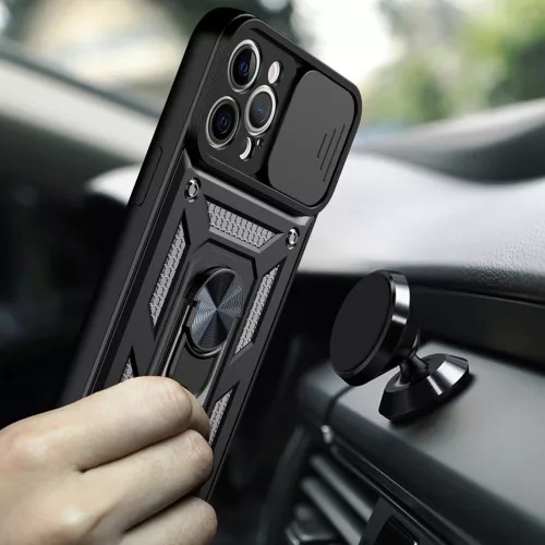 Techsuit - CamShield ütésálló tok - iPhone 12 Pro - Kék