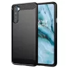 Techsuit - Carbon szilikon tok - OnePlus Nord 5G - Fekete